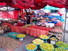 Le marche de Padang Indonésie