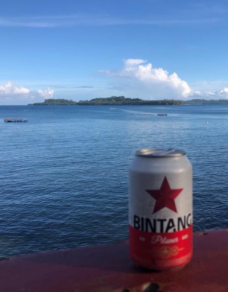 les boissons du Mentawai Surf Camp