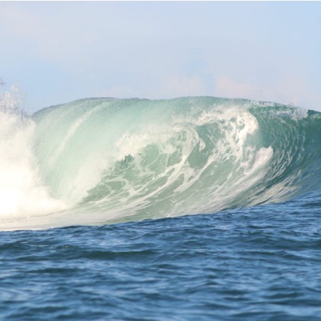 Une des vagues secretes des mentawai
